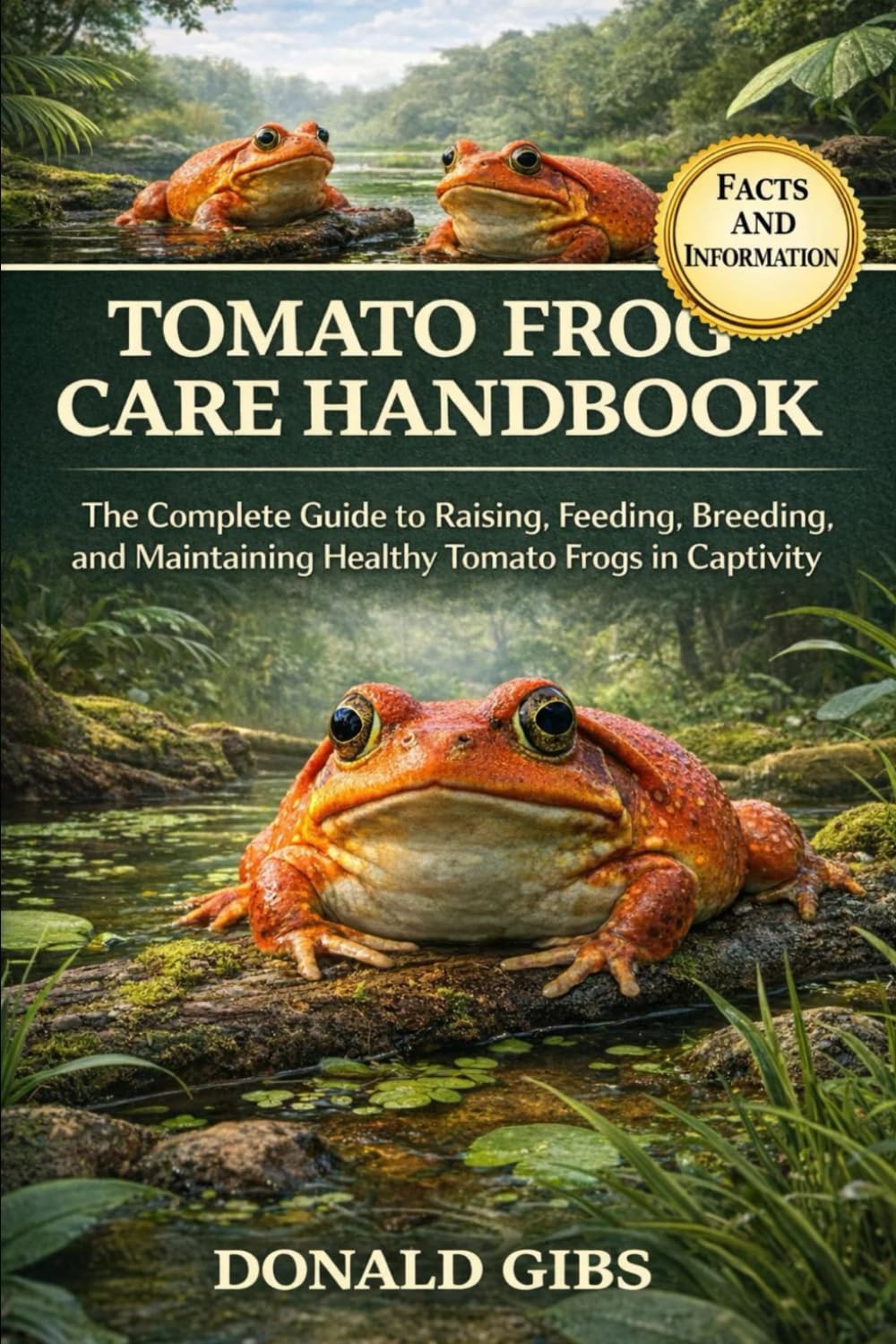 TOMATO FROG CARE HANDBOOK: The Complete Guide to Raising, Feeding, Breeding, and Maintaining Healthy Tomato Frogs in Captivity.
