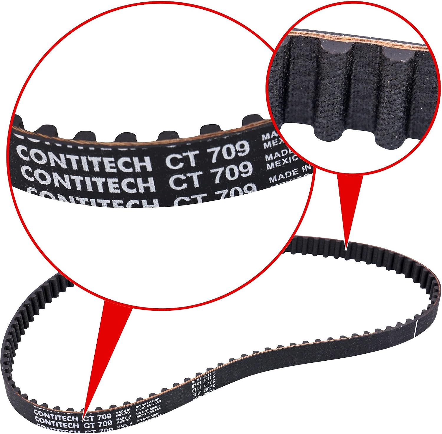 Continental Contitech CT709WP1 Water Pump + Timing Belt Kit