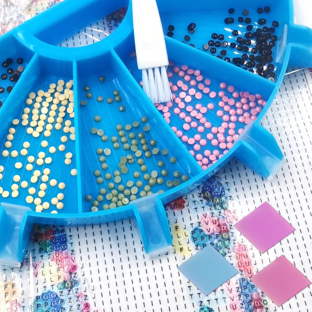 SENHAI Diamond Art Kits, Trays & Tools - 5D Diamond Art Painting Storage & Crafts Beading Plates