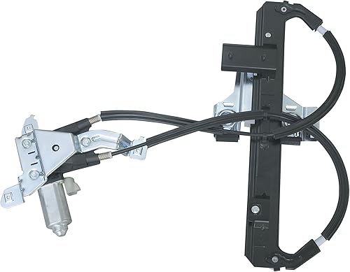 VioGi Ajuste del elevalunas eléctrico lateral del conductor trasero (izquierda) con motor para Cadillac Escalade Base 00-06 GMC Yukon 00-06 Chevy