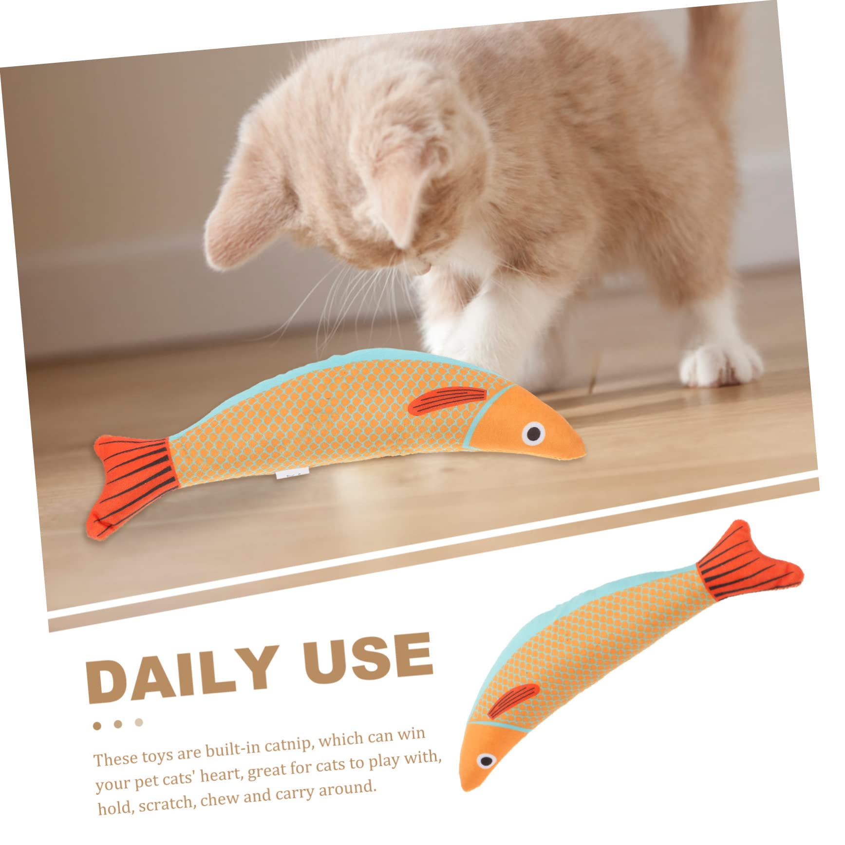 Kisangel 5piezas Juguete De Peluche para Gatos Forma De y Catnip para Estimulación y Diversión De Mascotas Juguete De Masticar y Jugar para Gatos Interiores