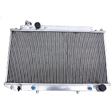 T42MM All Aluminum Radiator for 1989-1993 Toyota Cressida Mark II MX83 7M-GE 3.0L AT/MT 1990 1991 1992