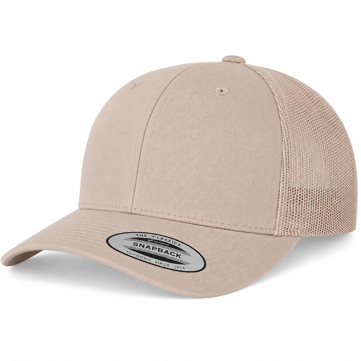 HLKauf Retro Trucker Cap, Mesh Baseball Kappe, Einheitsgröße, für Damen und Herren & GRATIS Block