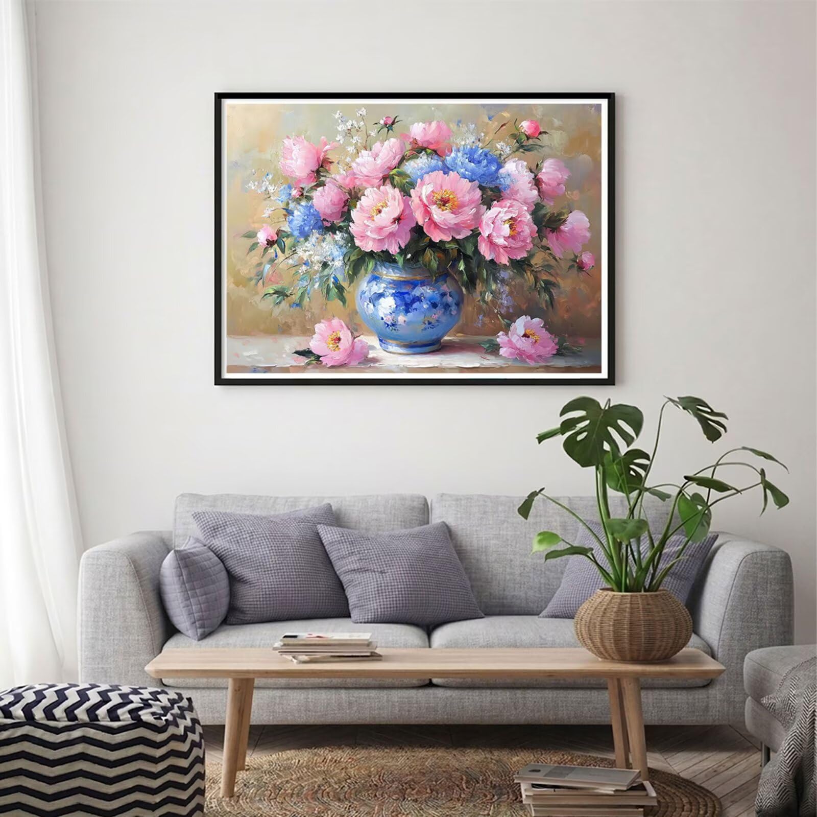 Zestawy do malowania diamentami 5D dla dorosłych – zestaw artystyczny retro 60 x 80 cm, sztuka kryształowa dla dzieci, haft krzyżykowy, haft górski, rękodzieło, dekoracja ścienna domu, idealne