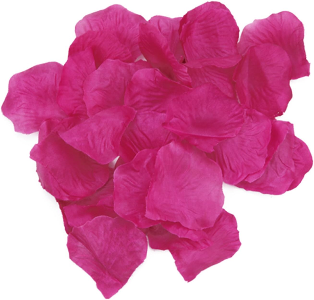 HDE Artificial Rose Flower Petals Assorted Colors (2000 Petals, Fuchsia Thistle