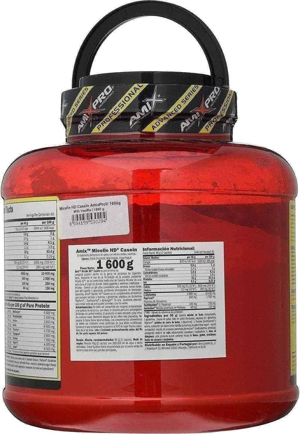 Micelle HD Casein - 1600g - Sabor Fresa-yogur