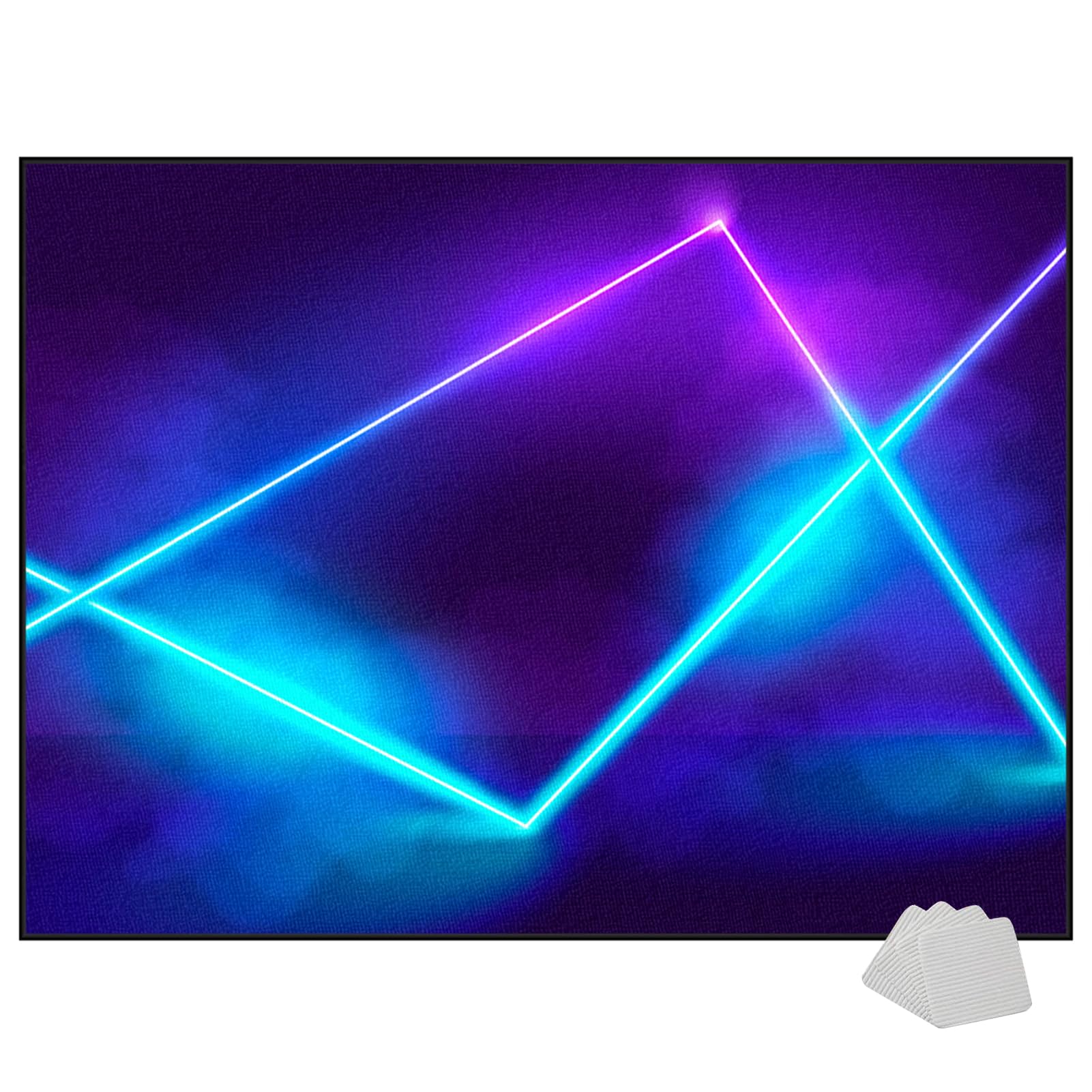 200 x 160 cm Schallschutz Teppichmatte Trommel Teppiche Drum Teppich Drum Rug rutschfeste Drum Matte für Akustik Schlagzeug Drum Kits Bass Drum Elektronisch Snare Klavier Musikinstrumente Teppich