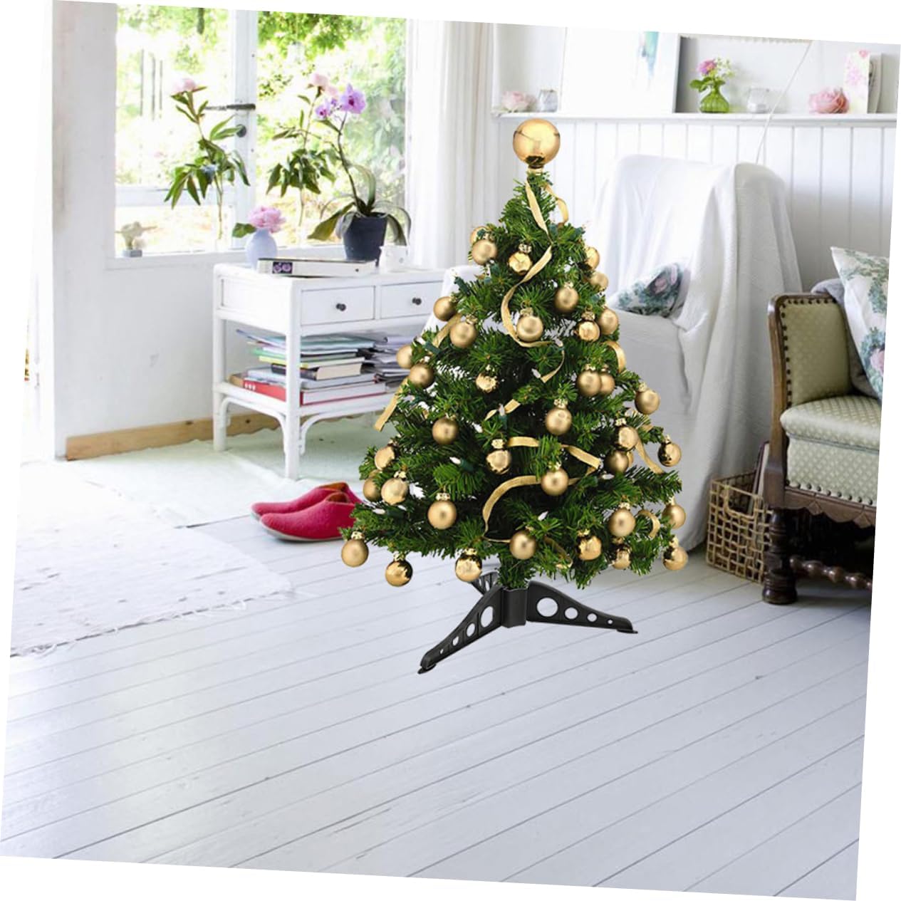 MAGICLULU 10Pcs Christmas Tree Stand Xmas Tree Holder Base for Artificial Trees Stylish Design for Indoor Outdoor Use Stable Convenient Christmas Tree Accessories