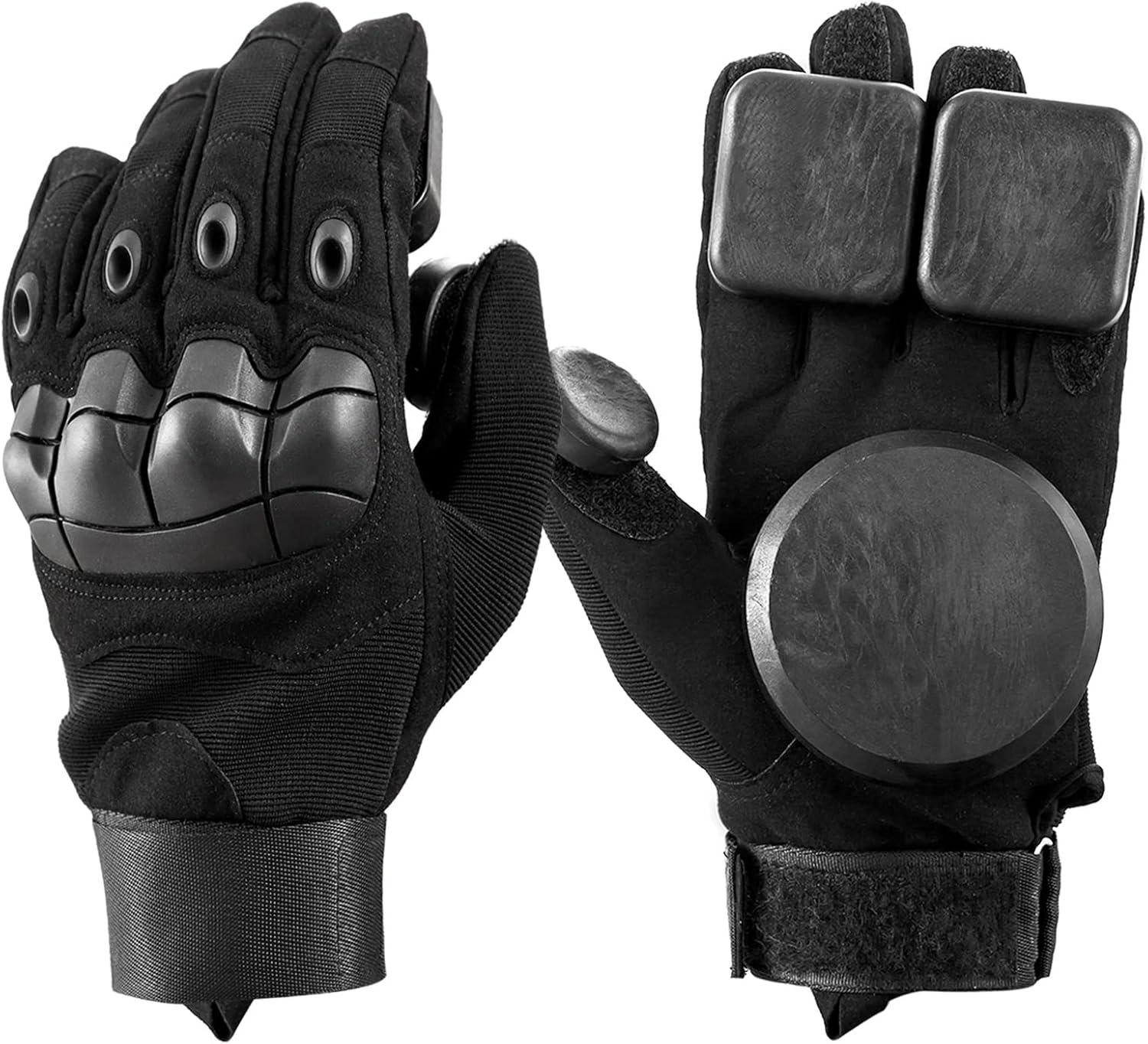 DIY Longboard Slide Gloves Skateboard Gloves Foam Protector Downhill