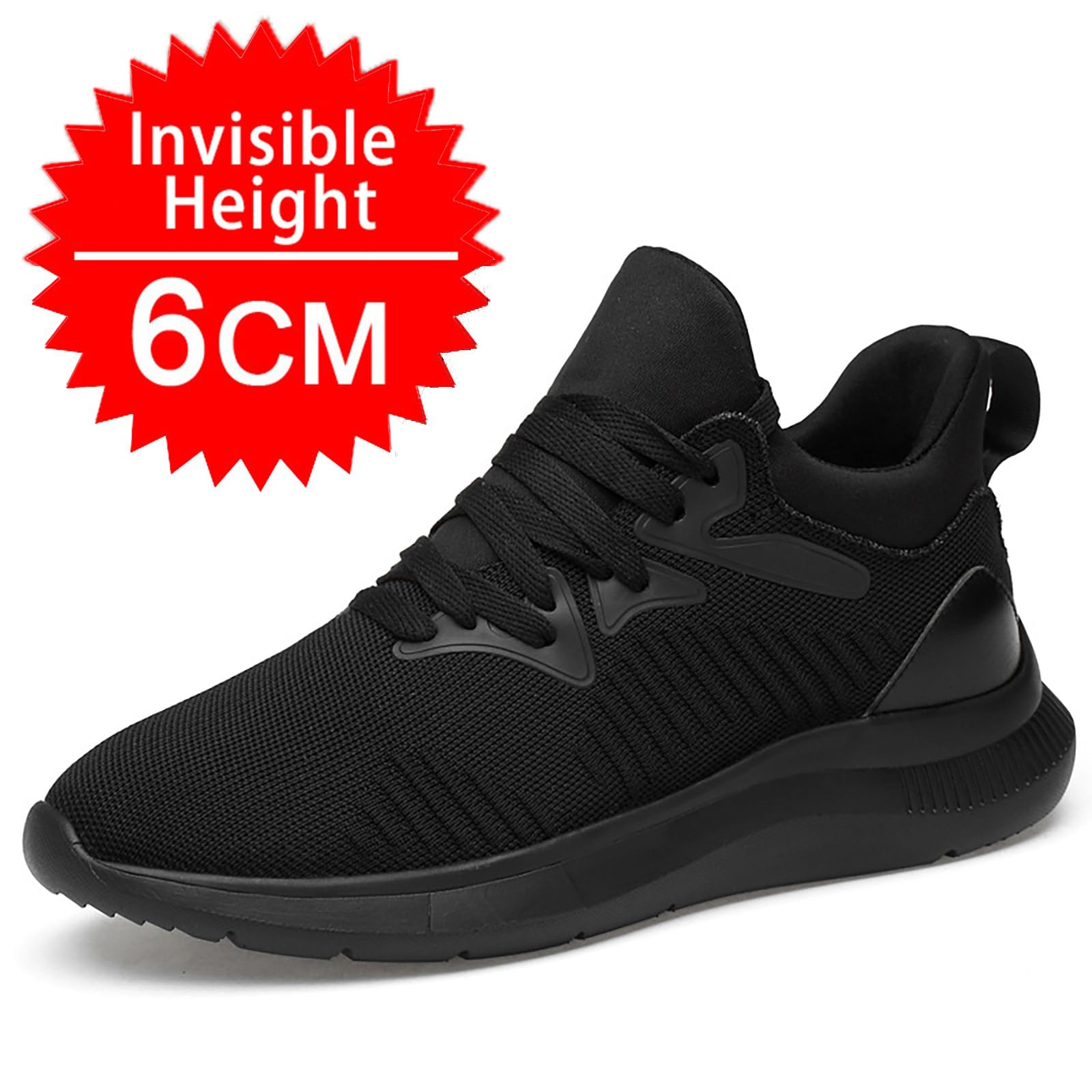 Chaussures Rehaussantes Unisexes réglables avec Hauteur cachée (6/8/10 cm), Baskets en Respirante pour la Marche, Le Sport et Les Loisirs | Semelles intérieures légères et rembourrées Athleisure F#Z