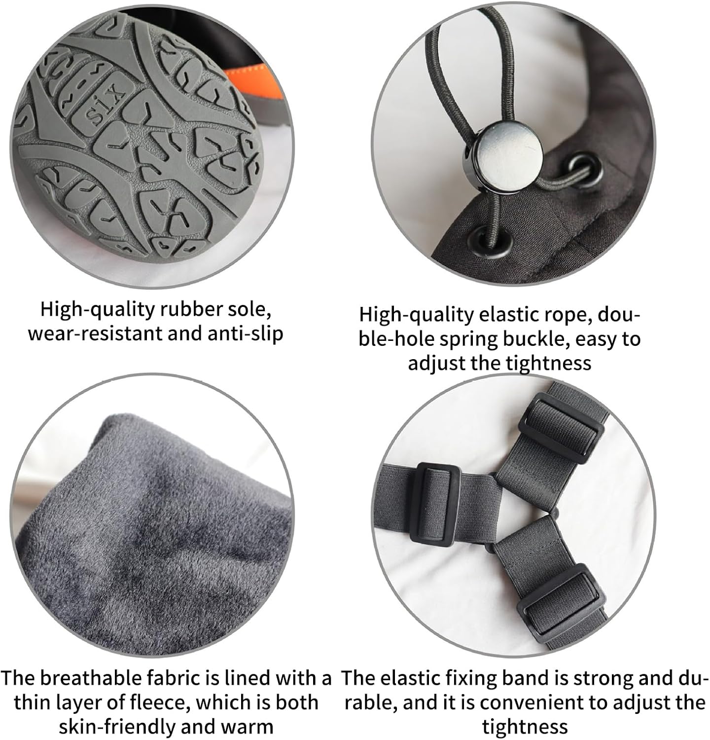 Suspender Boots for Large Dogs, Waterproof Dog Rain Boots, Anti Dirt Pants with Anti-Slip Shoes, Adjustable Suspender Pants & Paw Protectors for Dogs