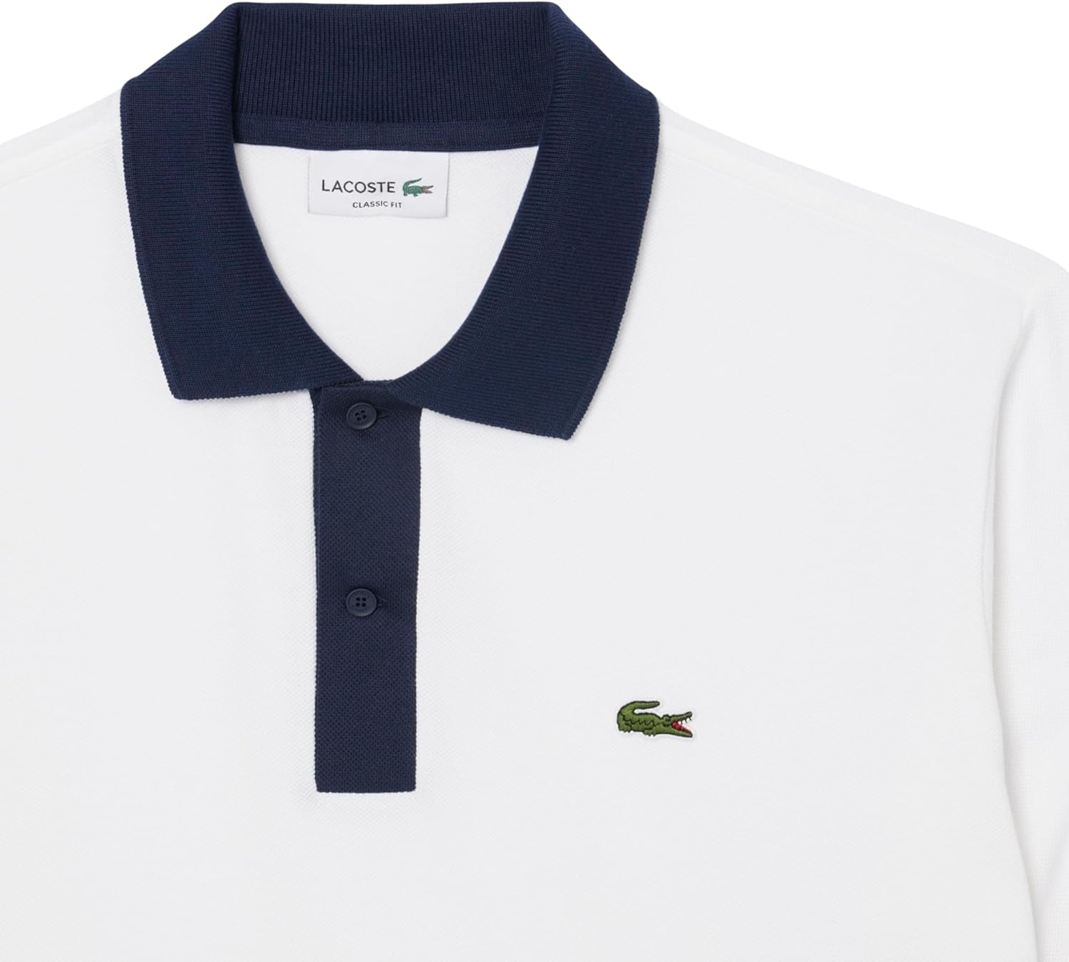 Lacoste Mens Classic Fit Contrast Collar L.12.12 Polo Shirt - Image 6