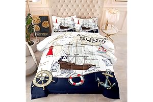 3D Pirate Bedding Set with Ocean Adventure Theme