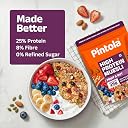 Pintola 25g High Protein Fruit & Nut Muesli 400g, Naturally Sweetened with Organic Jaggery & Dates, No Refined Sugar, Breakfast Cereal gallery image