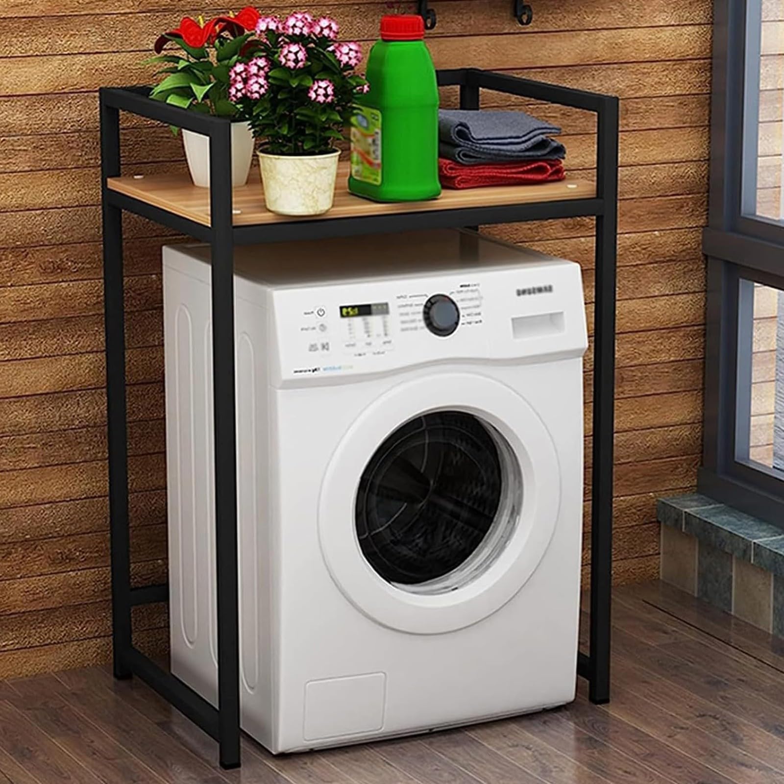 Étagère machine à laver pour résoudre le manque de place en buanderie