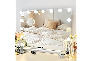 Vanity Mirror with Dimmable LED Lights - Enhancing Your Glam Routine with Customizable Illumination