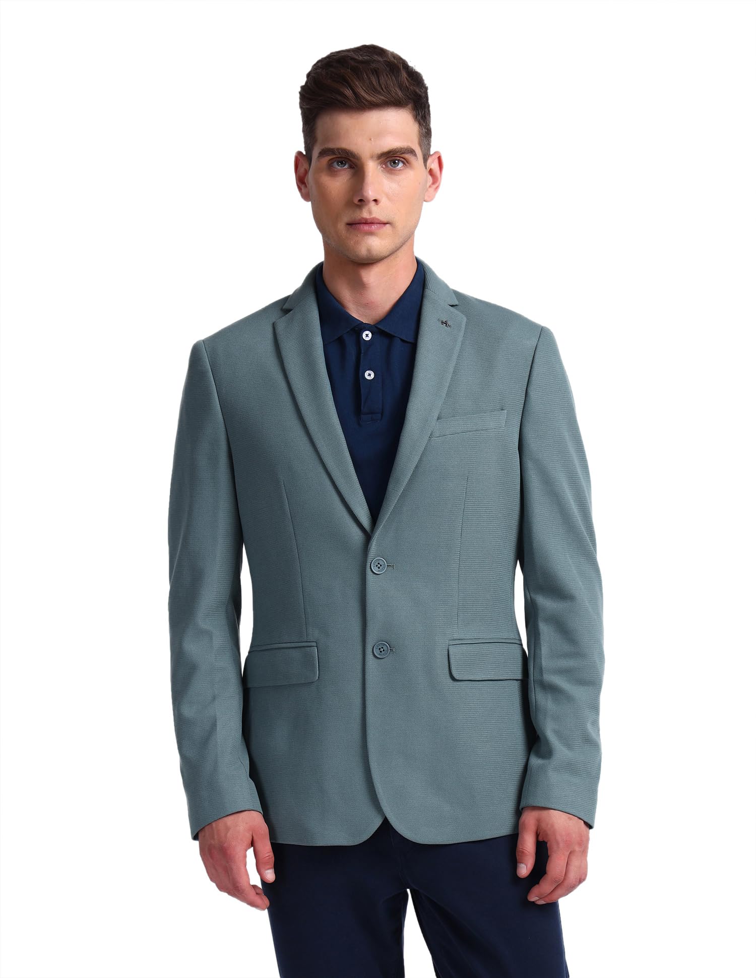 arrow Men's Single Breasted Slim Blazer-picture-10