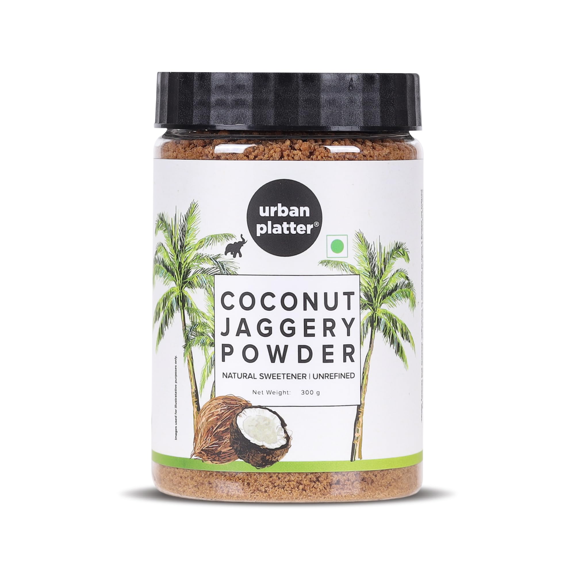 Urban Platter Coconut Sugar, 300g (Natural Sweetener | Low Glycemic Index | Refined Sugar Alternative)