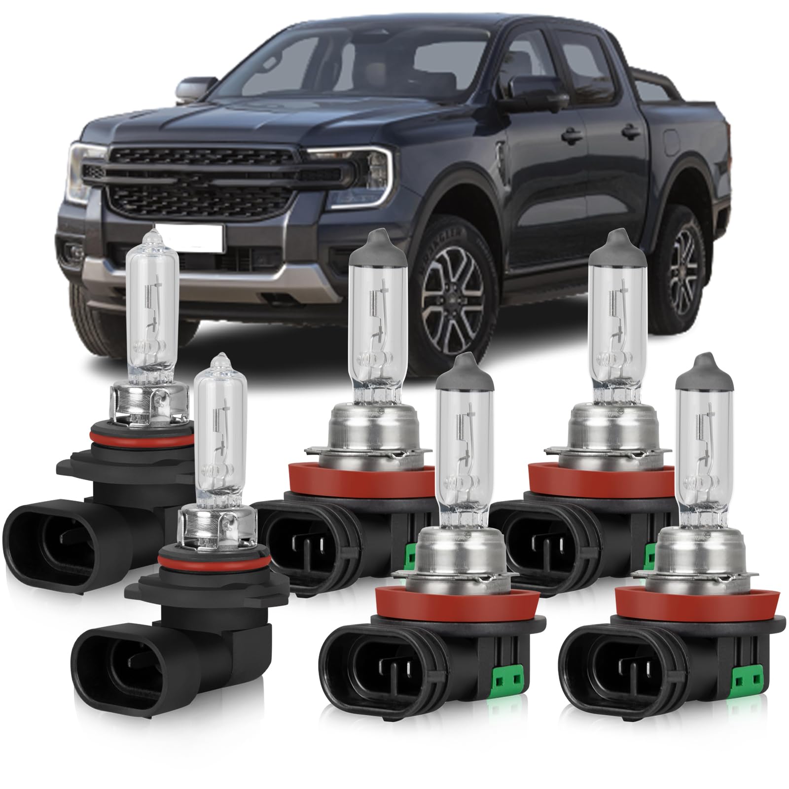 OQSNCV Fit for Ford Ranger Halogen - 2019 ford ranger headlight bulb