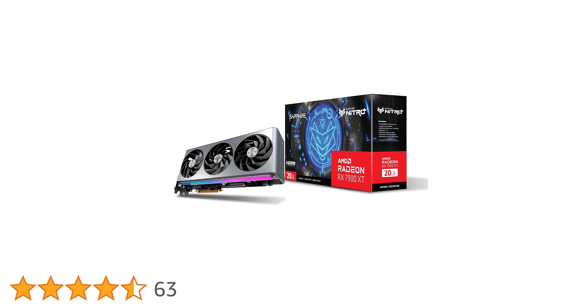 グラフィックボード・グラボ・ビデオカード SAPOHIRE RADEON RX7900XT 20GB Amazon | Sapphire AMD Radeon™ RX 7900 XT ゲーミング