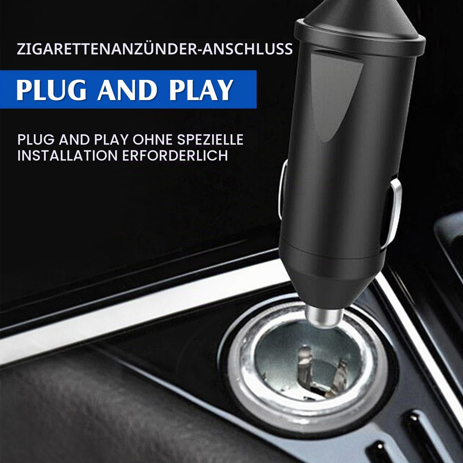 12V/24V Reise Wasserkocher Auto: 1,2 Liter Edelstahl Elektrischer Mobiler Reisewasserkocher mit Zigarettenanzünder Bis zu 100℃ mit LCD-Anzeige für Heißwasser Kaffee Tee, Auto LKW KFZ Camping