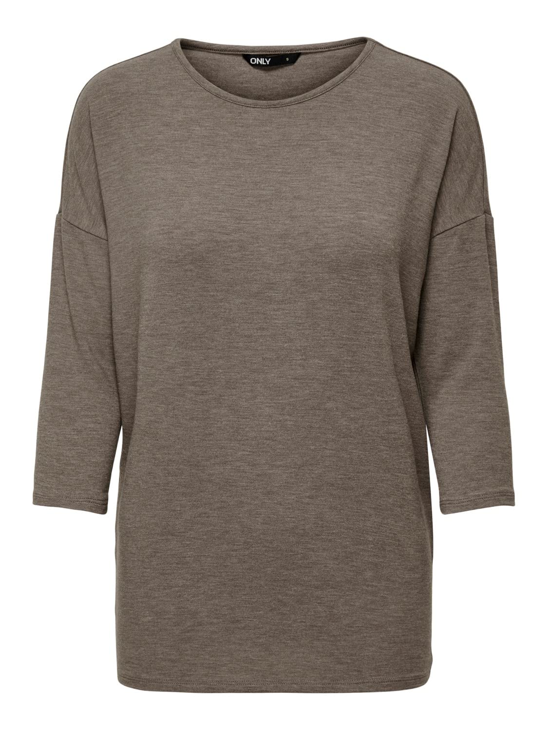 Only Women's Vert 3/4 Sleeve T-Shirt Glamour