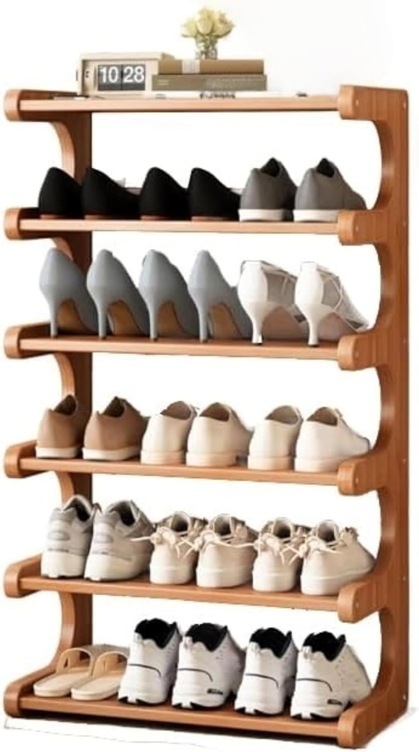 無垢ひのき材】木とアイアンのスリムハンガーラック 【洋書スタイル