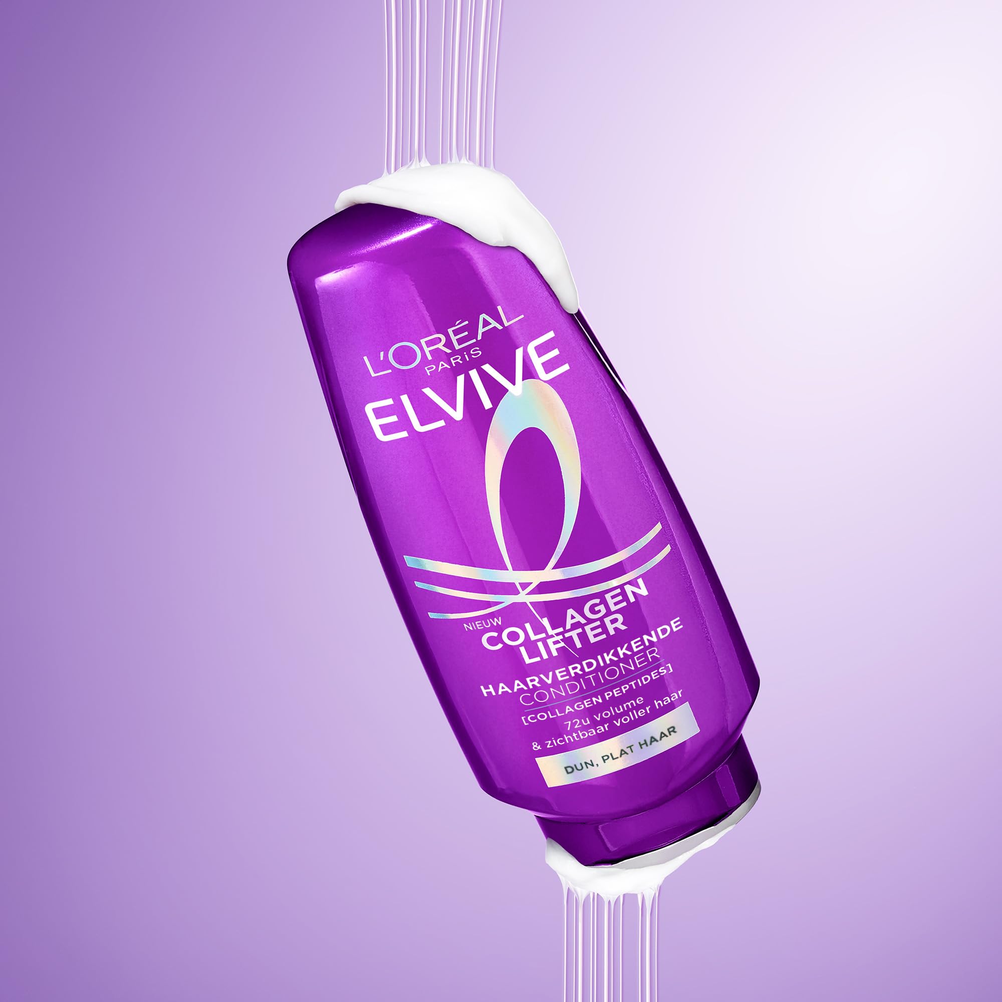 L'Oréal Paris Elvive Collagen Lifter Conditioner odżywka do włosów 72 h widoczna objętość, do cienkich, płaskich włosów, 6 x 200 ml