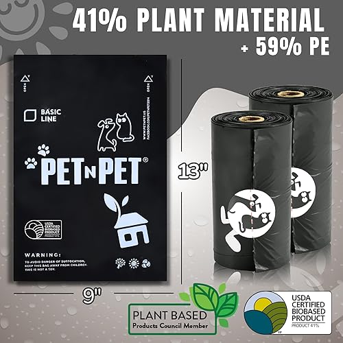 Miniatura 8 de PET N PET Bolsa para excrementos de perro, rollos de bolsas de excremento de perro, bolsas de excremento de perro, bolsas de excremento de perro,