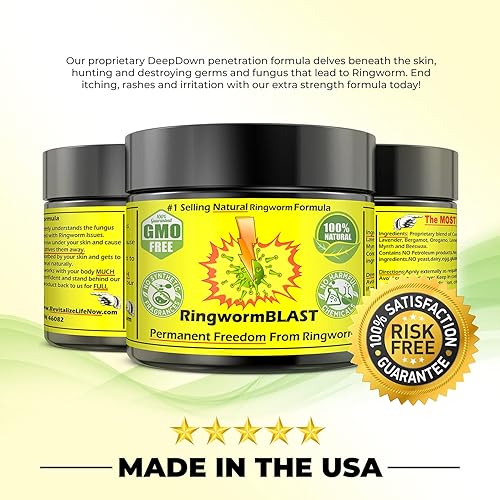 Miniatura 7 de Alivio de la tiña Crema Rápida Ungüento Dermatólogo y Probado en Laboratorio Mejor Que El Champú Adultos y Niños Natural Extra Fuerza Sin Parabenos