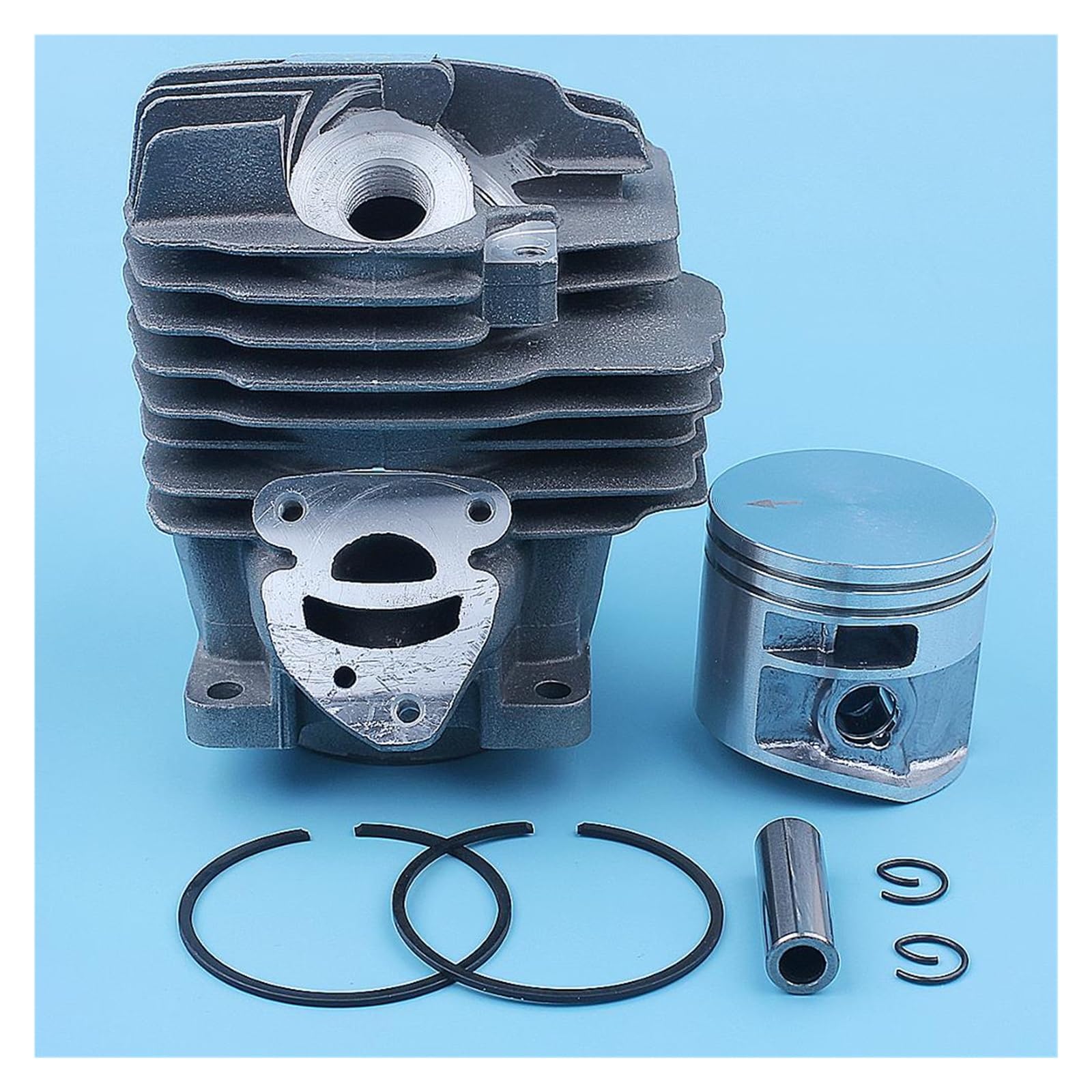 44.7mm Cylinder Piston Ring Kit for Stihl MS261 MS 261 MS261C Chainsaw 1141 020 1200 Replacement Spare Part