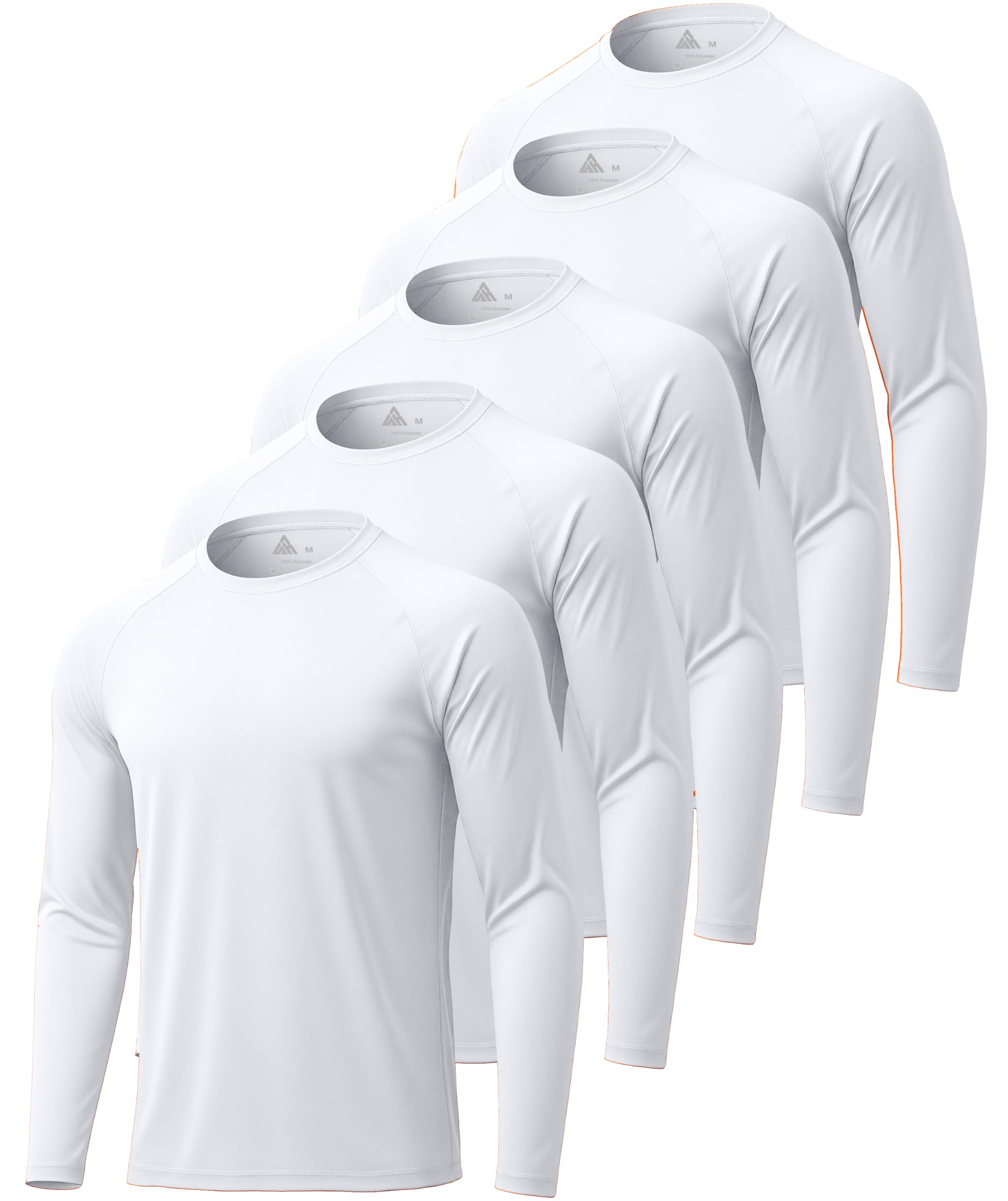 ZITY Long Sleeve Shirts for Men UPF 50+ Moisture Wicking Workout
