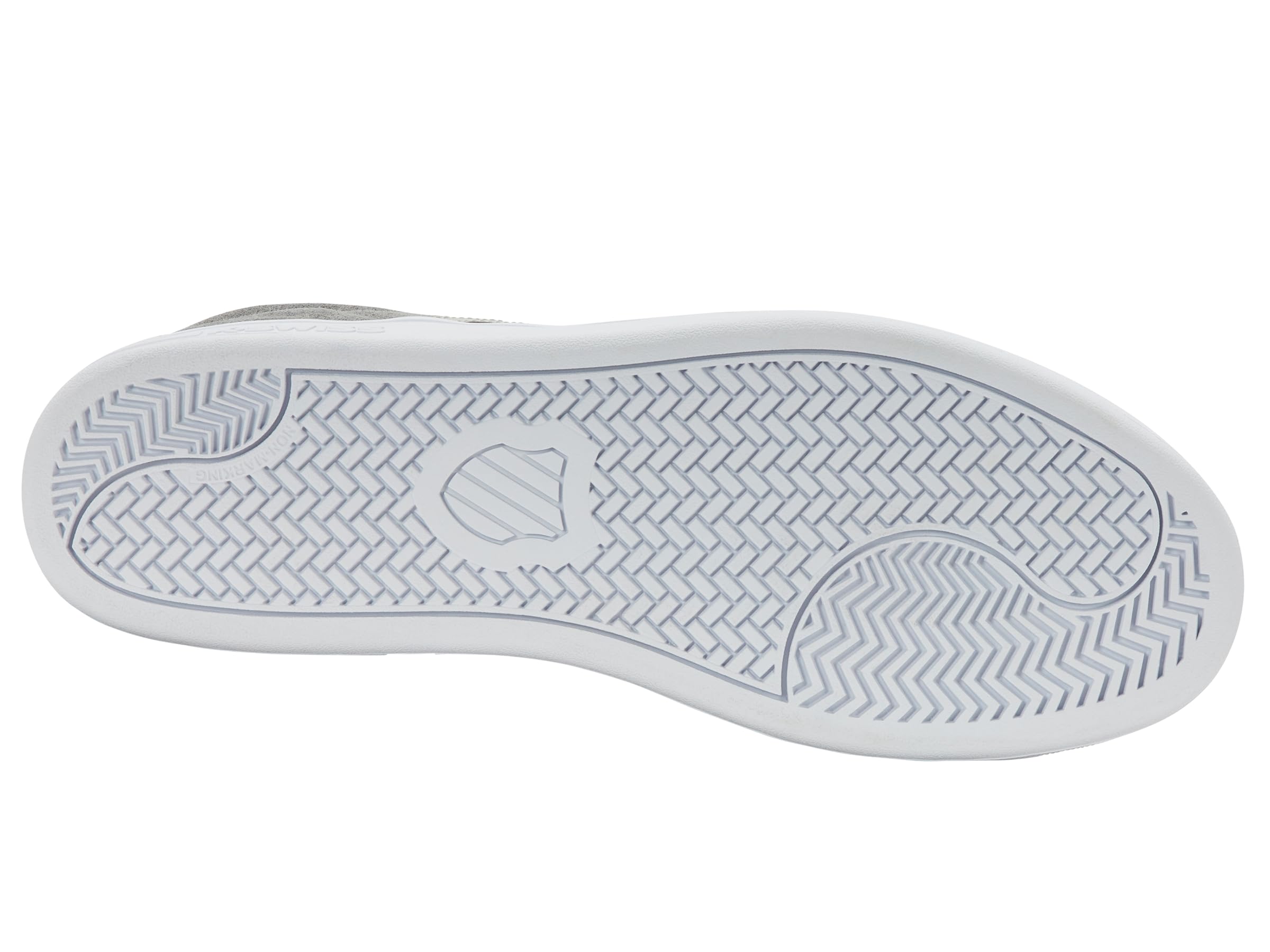 K-Swiss Court Tiebreak II SDE Herren Leder Sneaker Schuhe 09492-029 grau | Der Court Tiebreak II SDE erhält ein subtiles Makeover, abgerundeter Zehenkappe und vielseitigem Style.