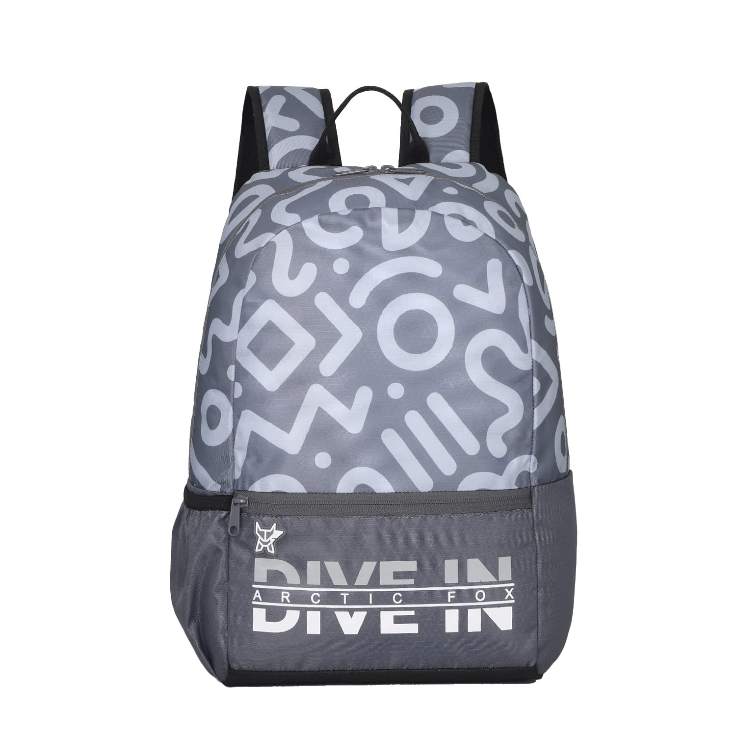 Stencil Sea Spray School Backpack for Boys and Girls-image-43