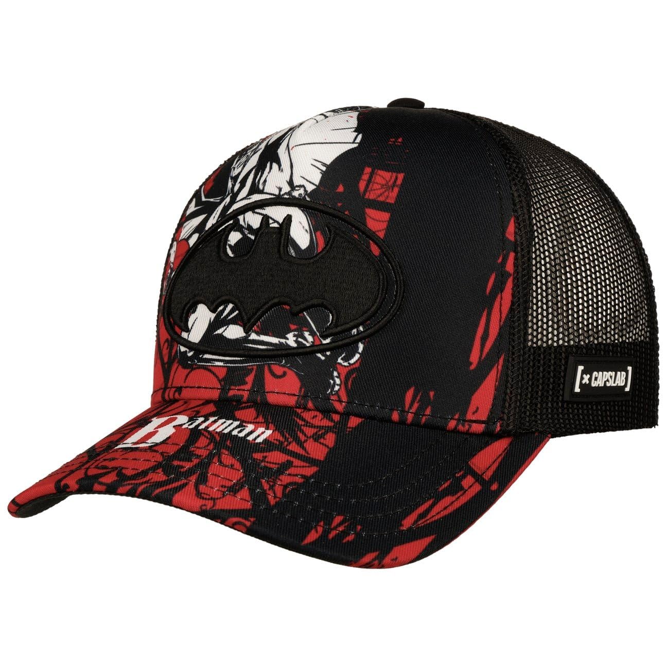 Capslab Women's Mixed Colours Dc Comics Trucker Cap /Men - Baseball Mesh Snapback, With Peak All-Season Spring Summer Autumn Winter - One Size