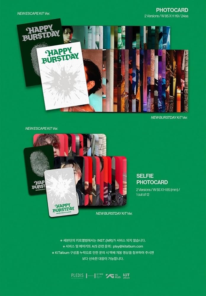 SEVENTEEN, SEVENTEEN, SEVENTEEN - (KIT Ver) SEVENTEEN [HAPPY