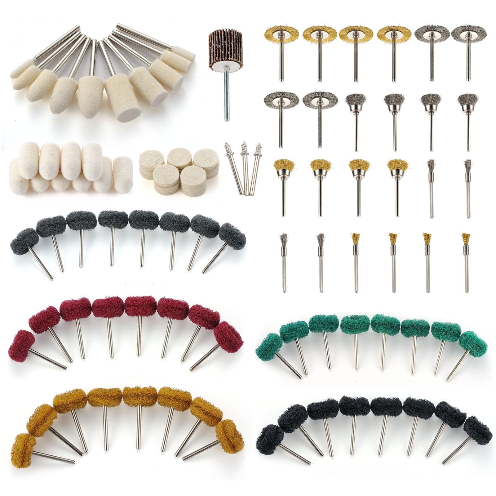 SANJIAN 103 PCS Polishing Kit - Dremel Compatible -1