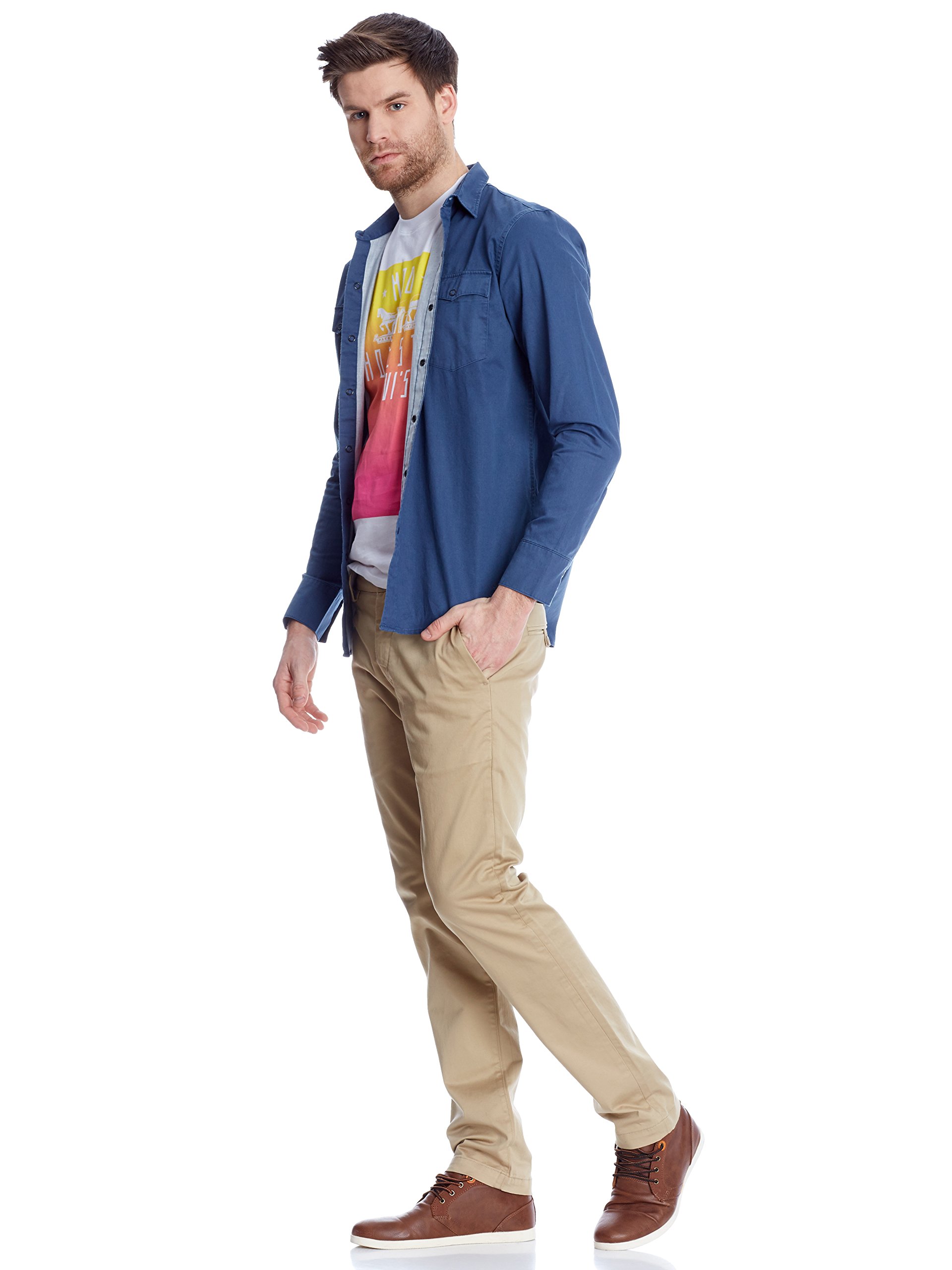 Levi's 511 Slim Jeans Homme, Chino Sateen R Cct, 32W / 32L
