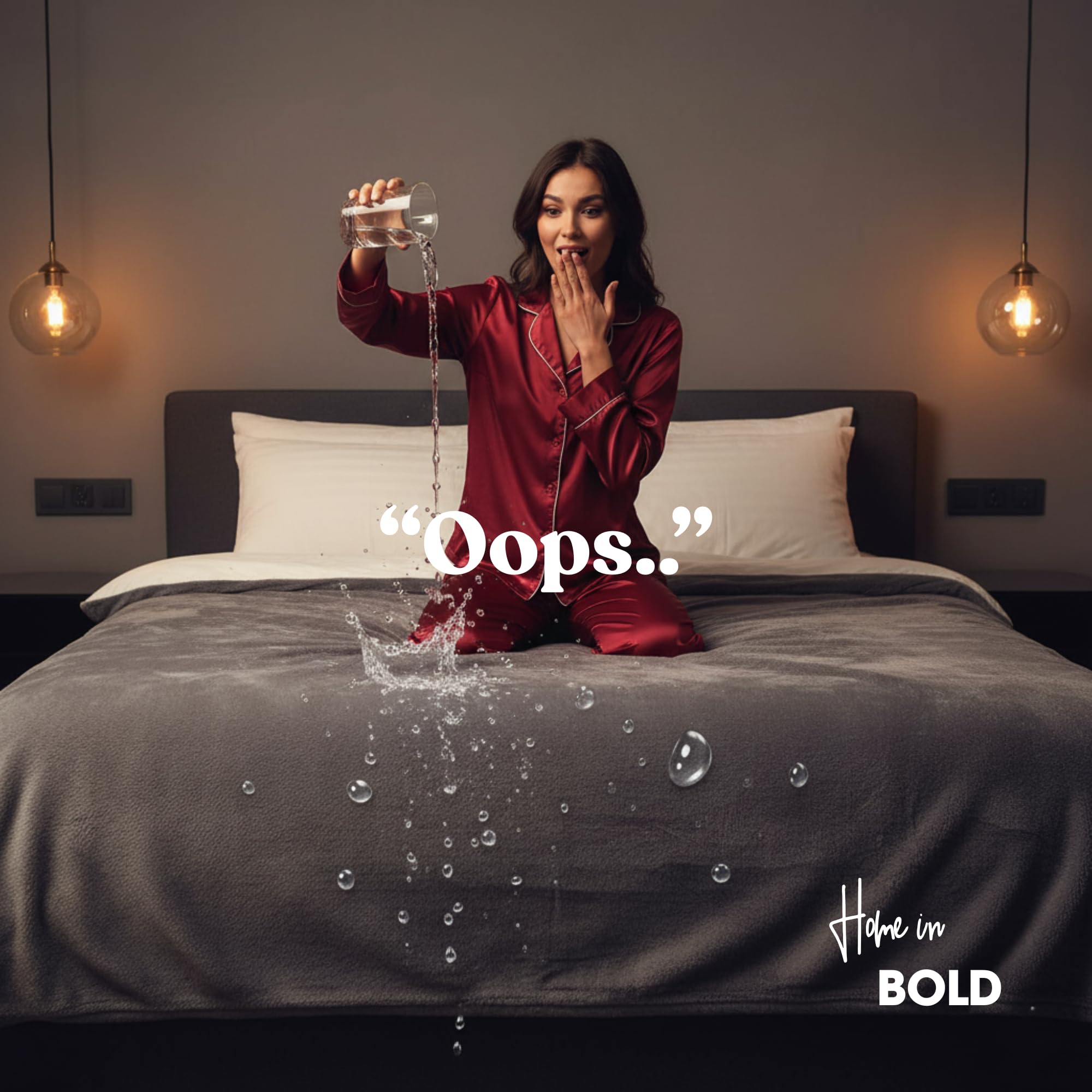 Amazon.co.jp: Home in Bold セックスシーツ 防水 クイーン L セックス