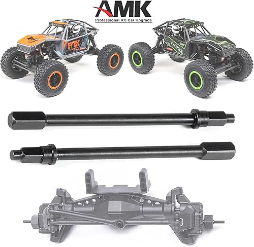 B0BQJ7GQDL_image_8 UTB18 RC Eje de transmisión delantero y trasero CVD Eje para Axial RC Crawler 118 UTB18 Capra Unlimited Trail Buggy RTR pieza de actualización (2