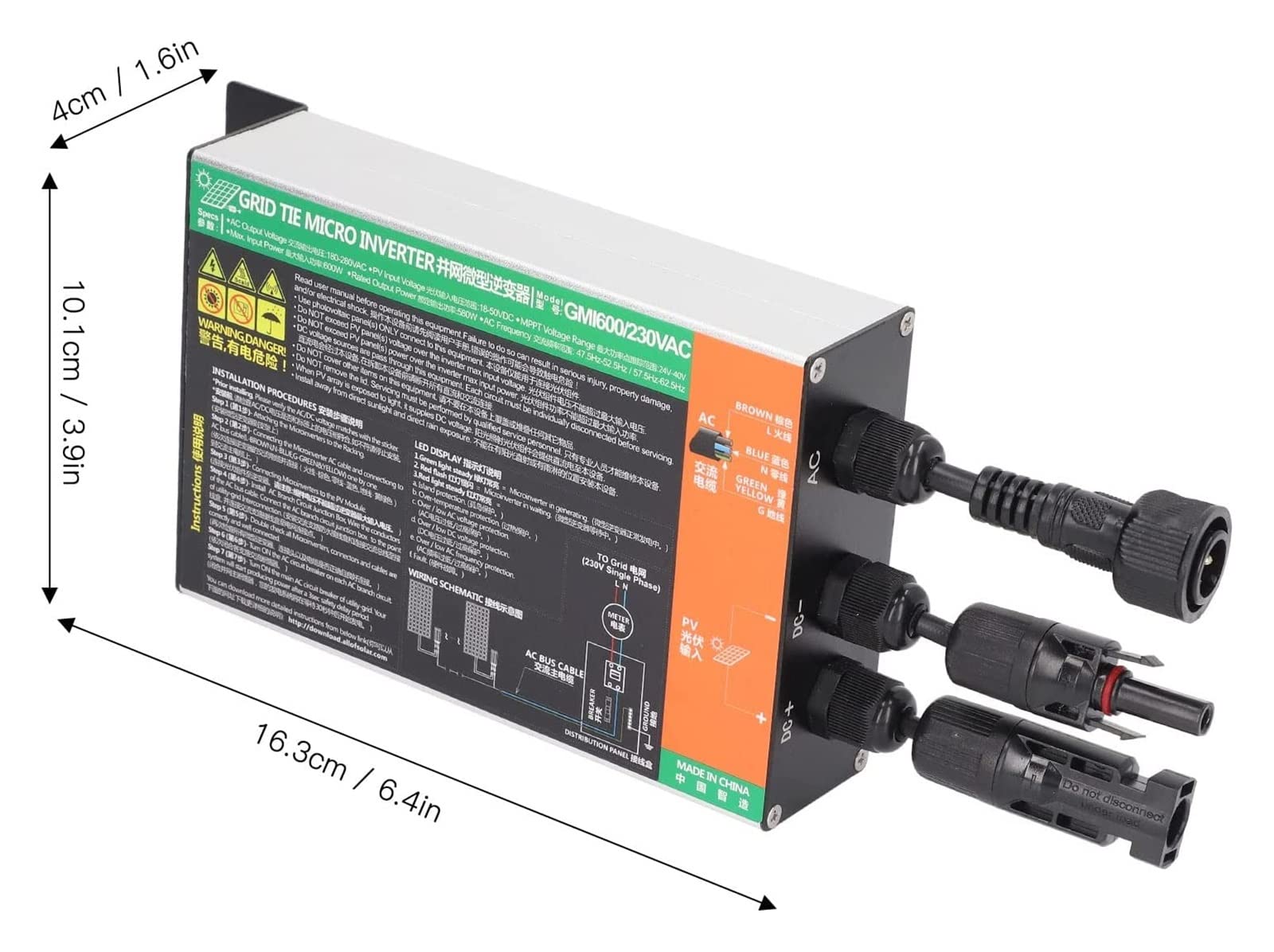 Amazon.co.jp: ハイブリッドインバーター 600 W ソーラー グリッド