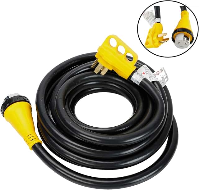 rv 50 amp twist lock plug