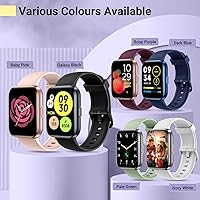 Vista 4 de Reloj inteligente para mujer, compatible con Android y iPhone, reloj de seguimiento de actividad física de 1.8 pulgadas con Alexa, alertas