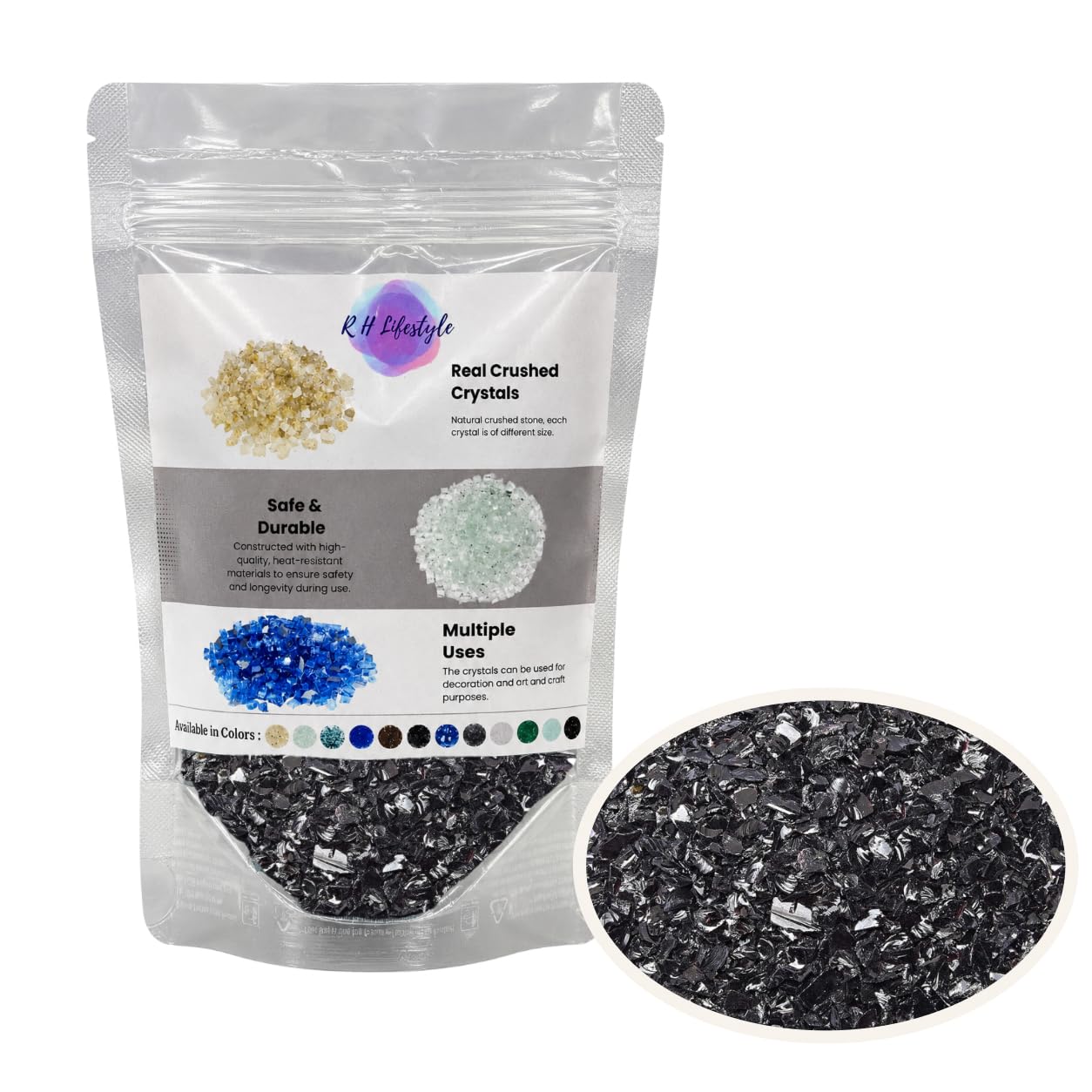 Aqua Green Crushed Glass for Resin Art - 200g -9 Aqua Green Crushed Glass for Resin Art - 200g -9