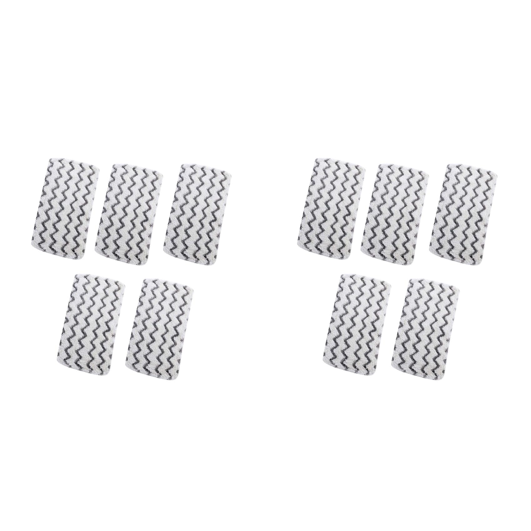 Hndhbfgrt 10 Piece of Cleaning Pad Floor Cleaning Napkin Dust Cloth for Fiber Steam Mop Cloth S1000 Series0 Steam Mop