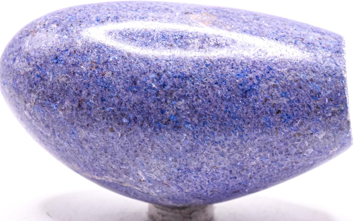 3.1" 245g Blue Dumortierite Self-Standing Freeform Polished Natural Gemstone Crystal Mineral Décor Specimen - Peru