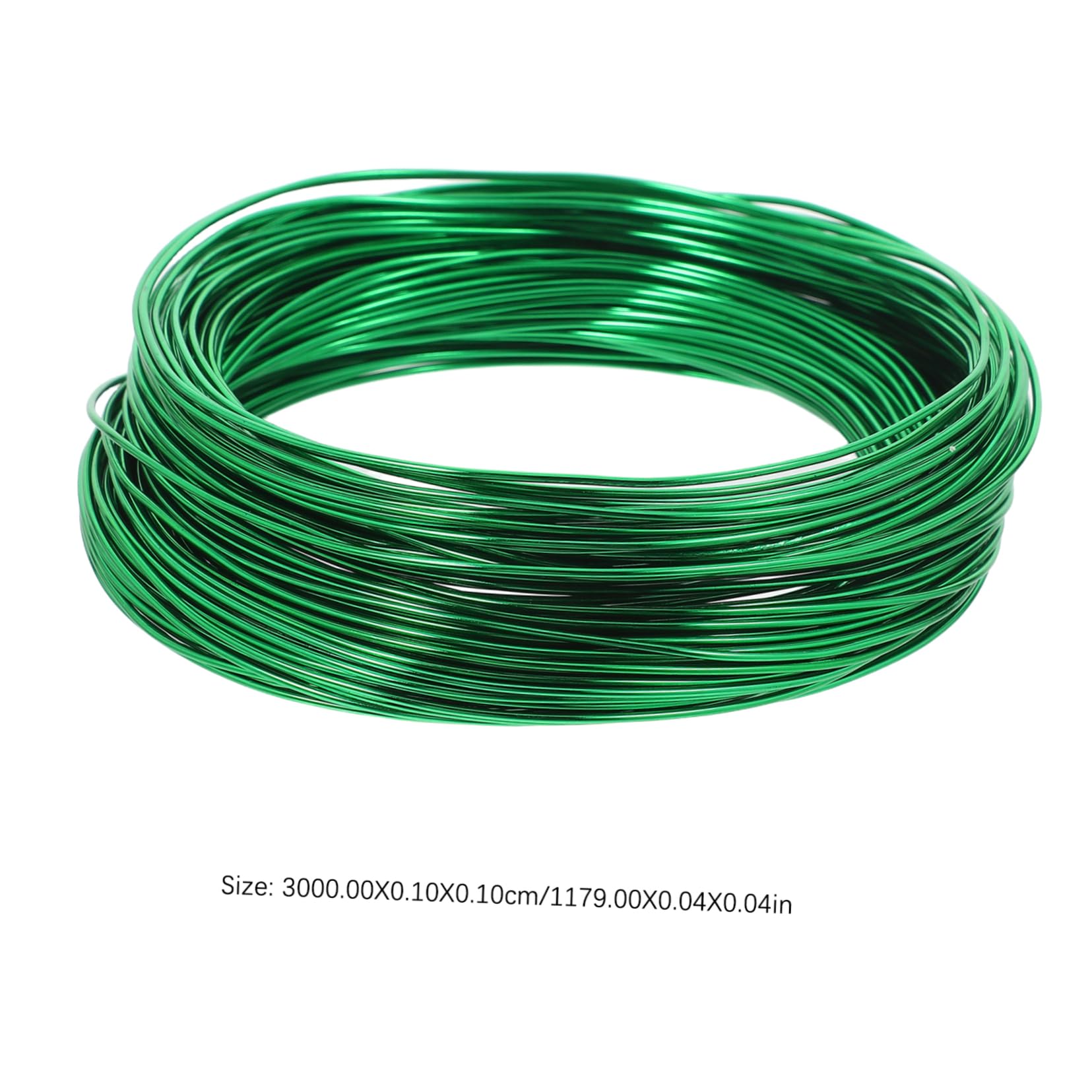 BESPORTBLE DIY Aluminum Wire Roll 1mm 30m Bendable for Jewelry Floral Craft Bonsai Training Sculpting Modeling