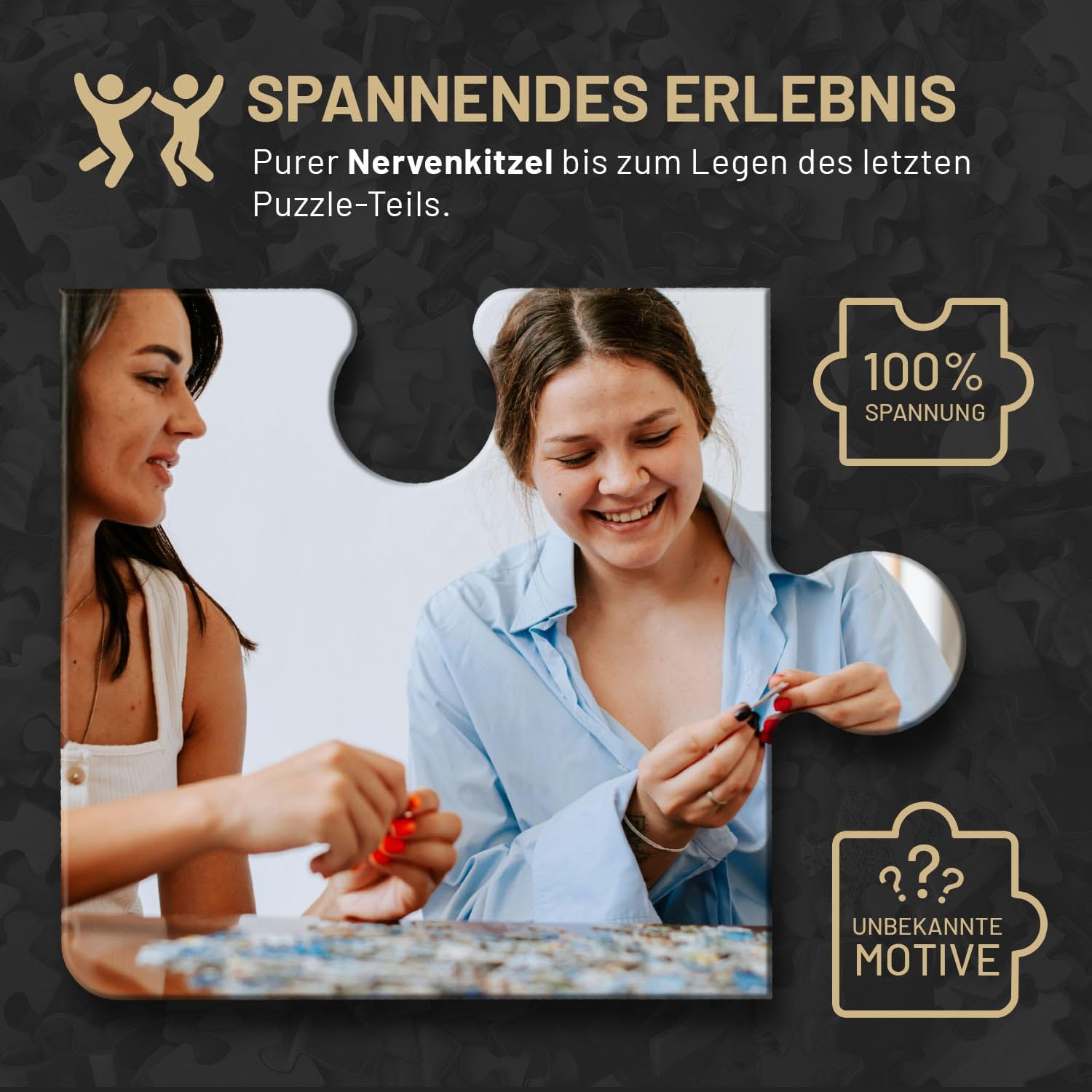 Black Box Puzzle 1000 Pezzi - Blackbox Puzzle Con Motivo a