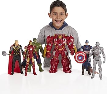 Amazon.com: Marvel Avengers Titan Hero Tech Hulk Figure : Toys & Games