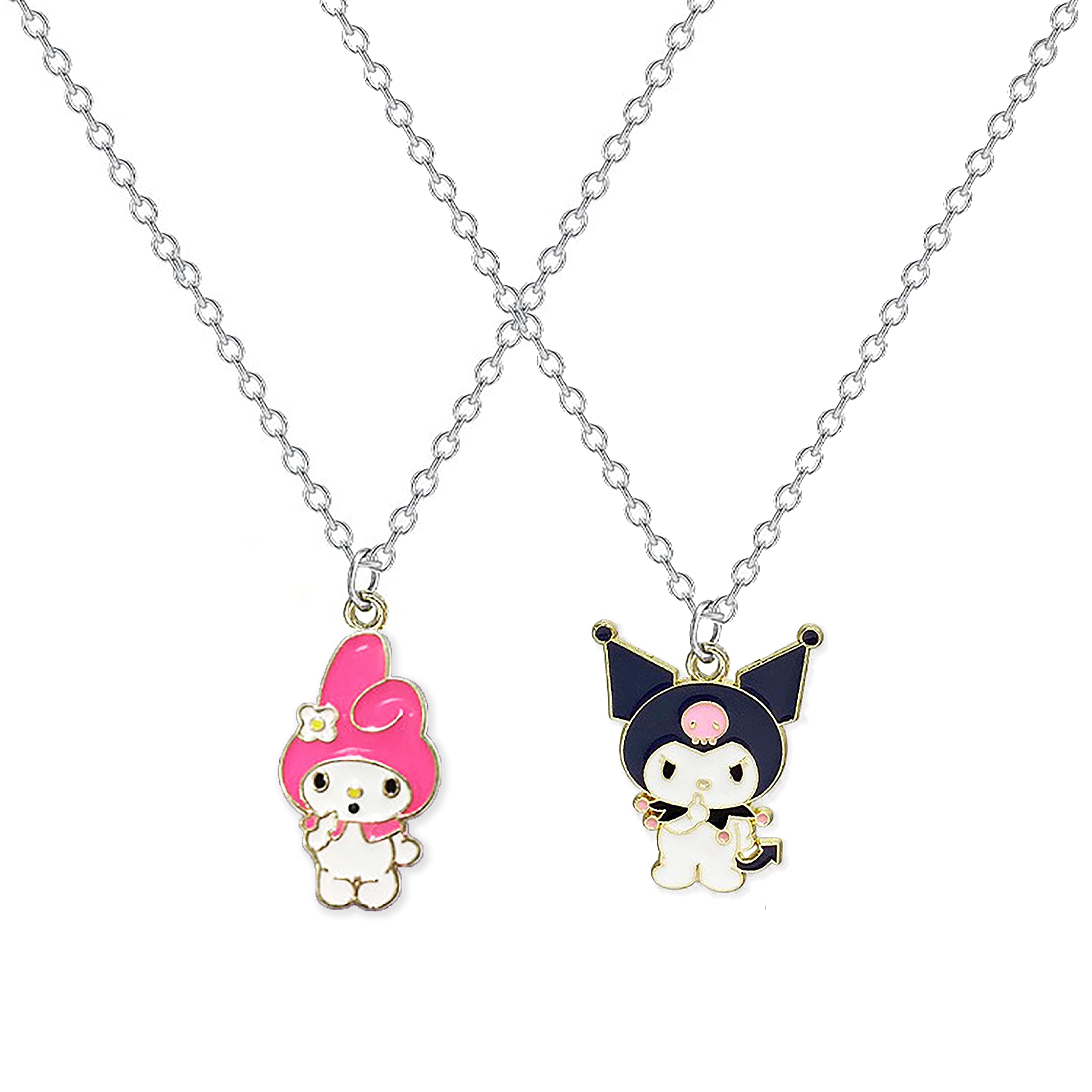 Buy Kawaii Necklace My Melody And Kuromi Bff Necklace For 2 Cute